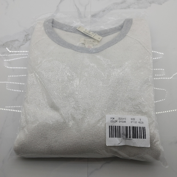 Madewell Fleece Pajama Sweatshirt - Picture 3 of 5